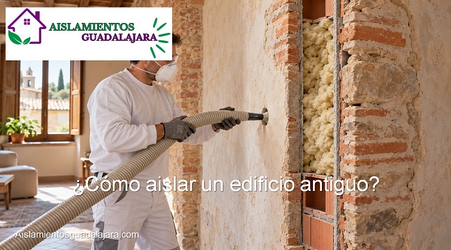 cómo aislar un edificio antiguo.
