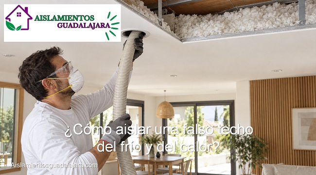 Cómo aislar un falso techo del calor y del frío